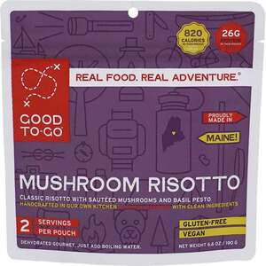 Good To-Go Mushroom Risotto - 2 Servings