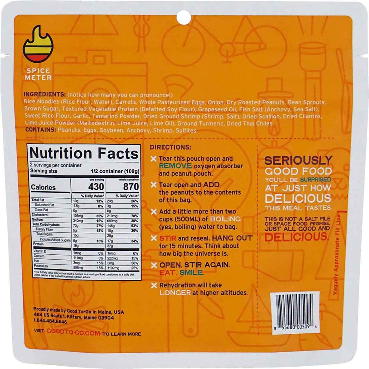 Good To-Go Pad Thai - 2 Servings Good To-Go Pad Thai - 2 Servings