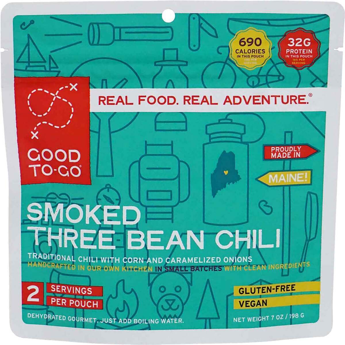Good To-Go Smoked Three Bean Chili - 2 Servings Good To-Go Smoked Three Bean Chili - 2 Servings
