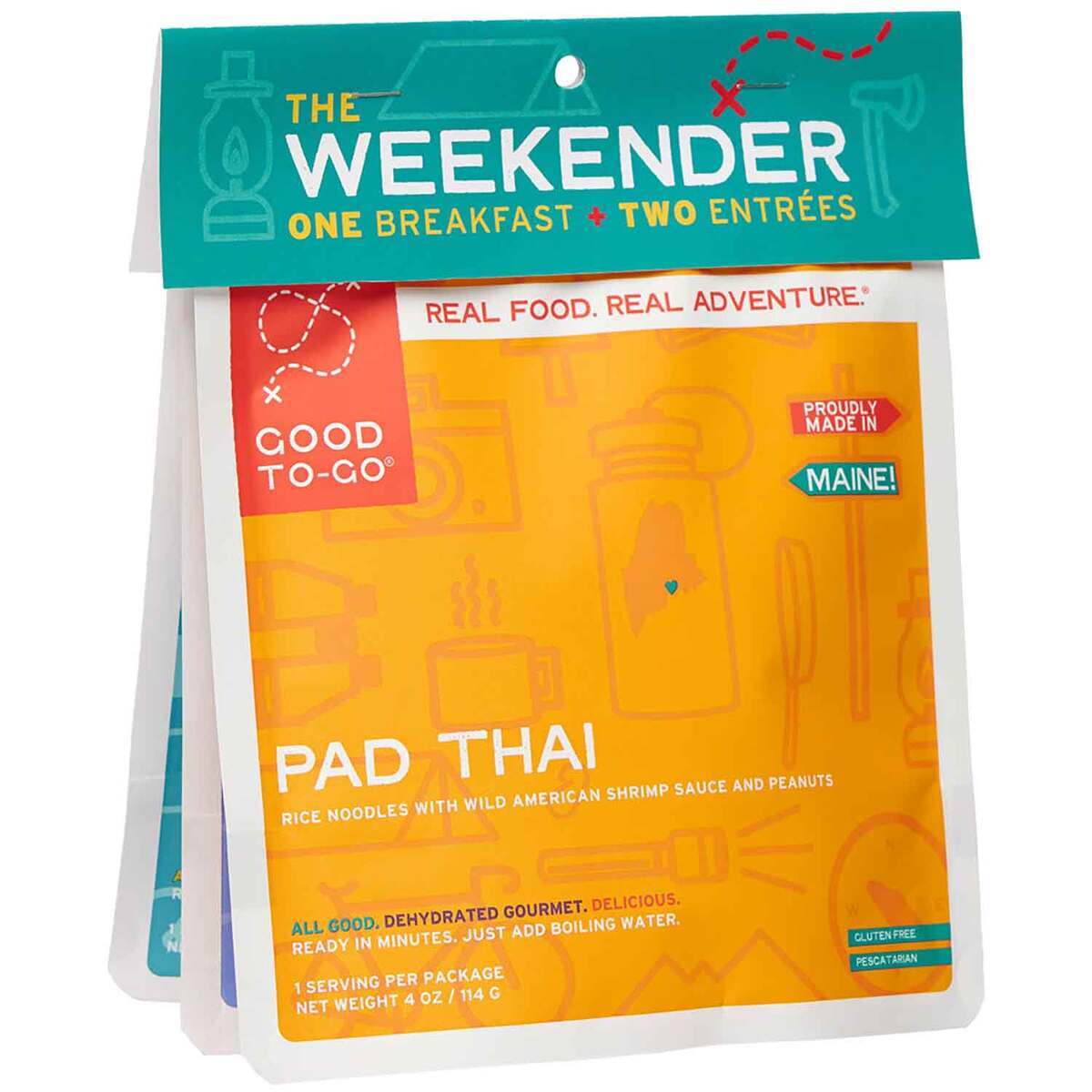 Good To-Go The Weekender Variety Pack - 3 Servings Good To-Go The Weekender Variety Pack - 3 Servings