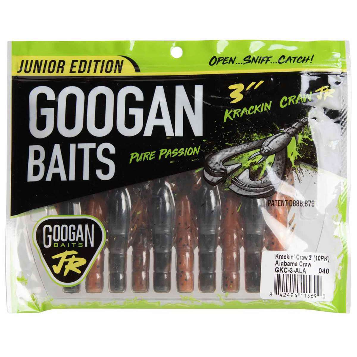 Googan Baits Krackin' Soft Craw Bait Googan Baits Krackin' Soft Craw Bait