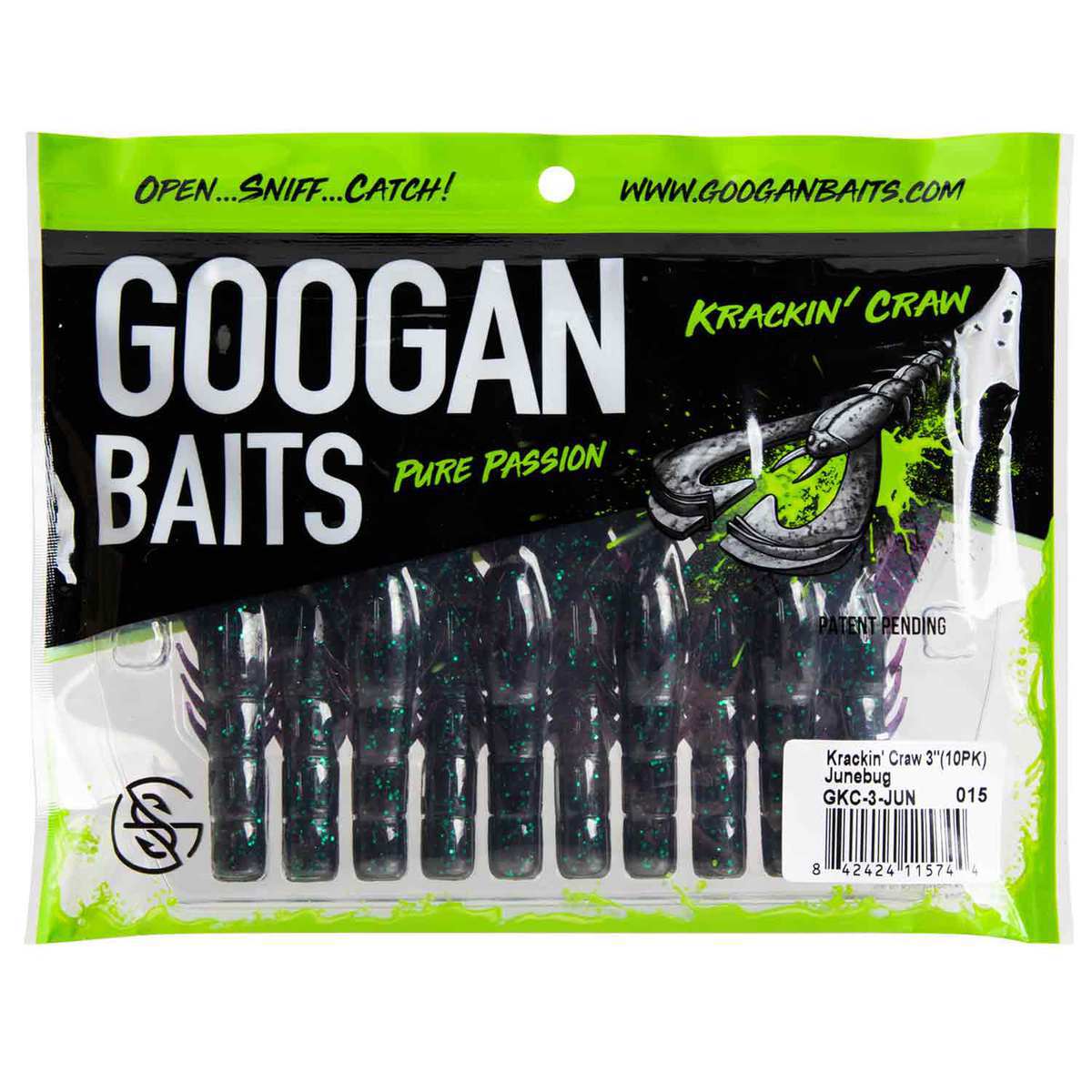 Googan Baits Krackin' Soft Craw Bait Googan Baits Krackin' Soft Craw Bait