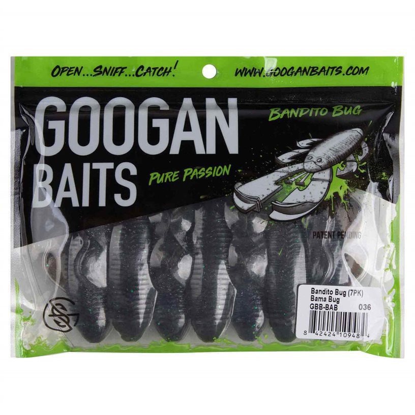 Bandito Bug Insect Googan Bandito Bug Creature Bait - Bama Bug, 3.3in, 9pk | Sportsman's ...