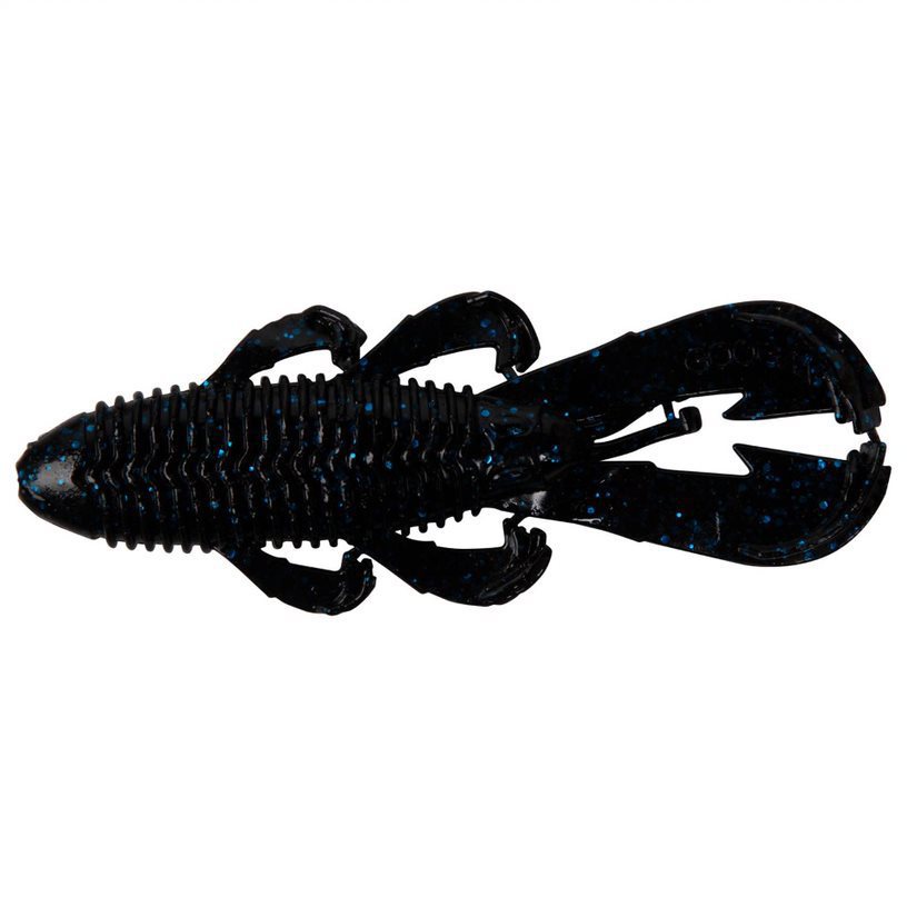 Bandito Bug Insect Googan Bandito Bug Creature Bait - Black/Blue Flake, 3.3in, 9pk ...