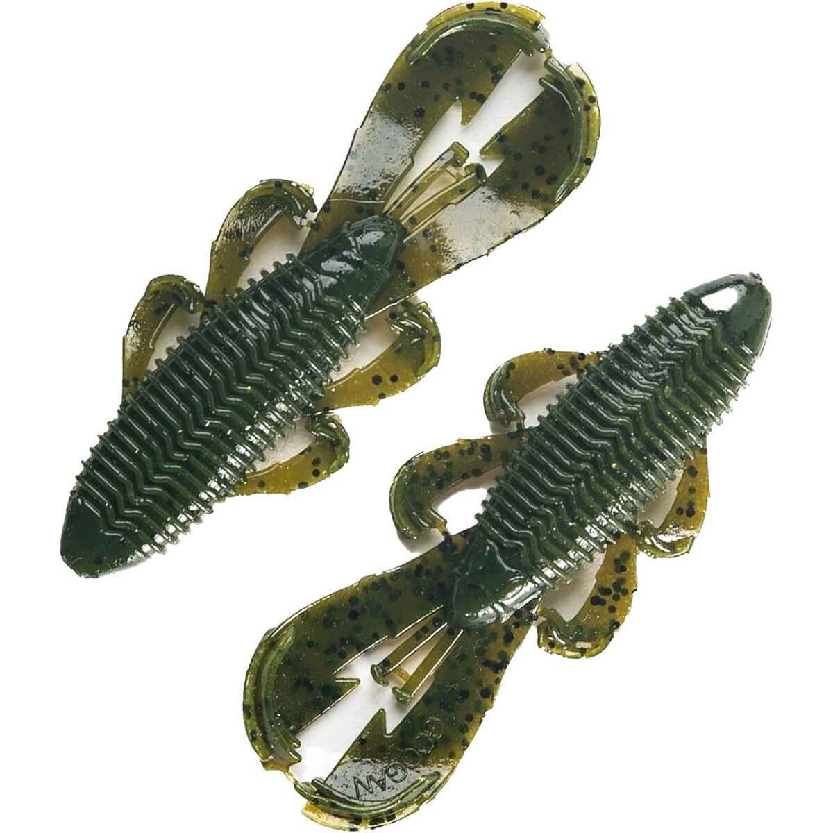 Bandito Bug Insect Googan Bandito Bug Creature Bait - Green Pumpkin, 3.3in, 9pk ...