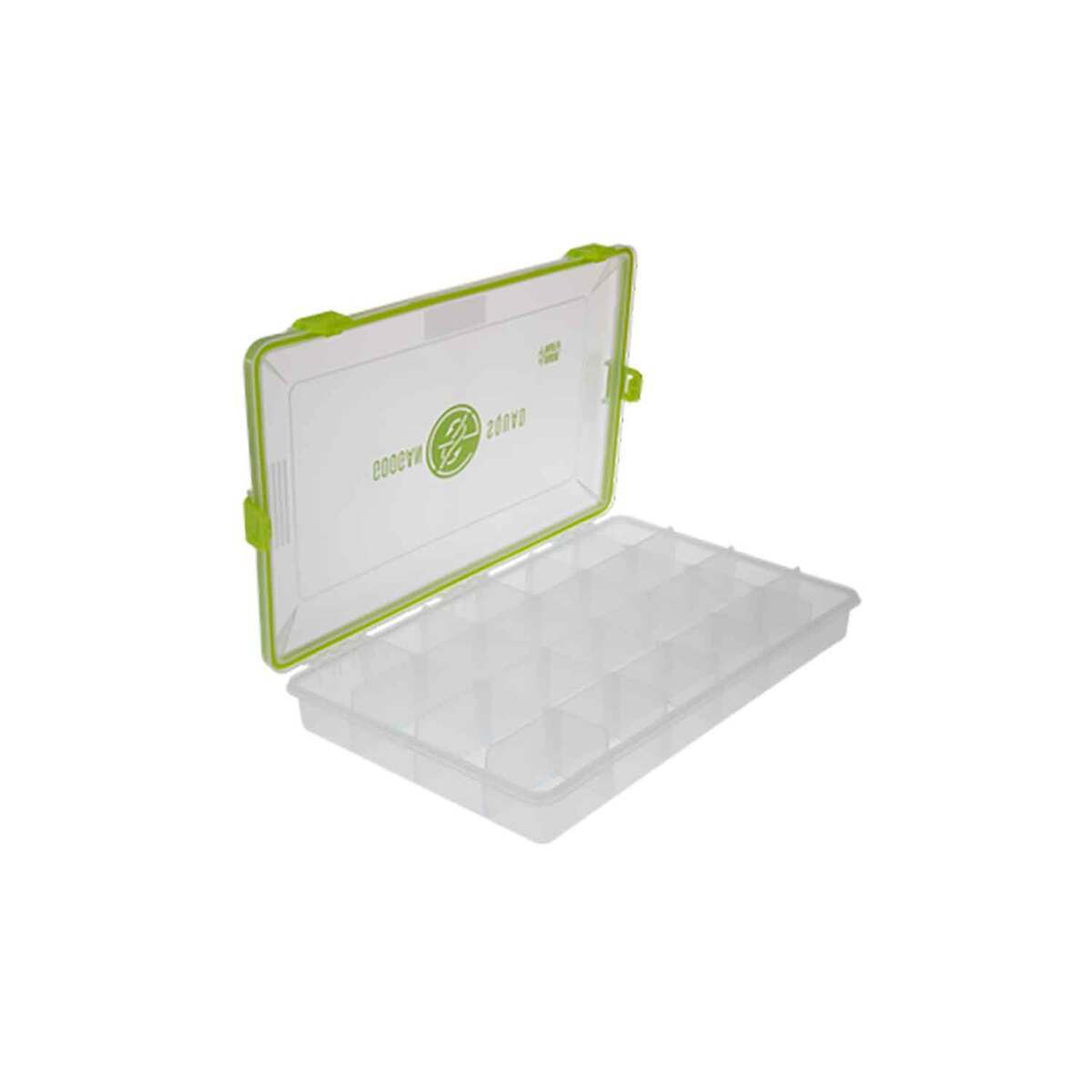 Googan Squad 3700 Bait Casket 2.0 Tackle Utility Box by Bass Mafia - Clear/Green - Clear/Green Googan Squad 3700 Bait Casket 2.0 Tackle Utility Box by Bass Mafia - Clear/Green - Clear/Green