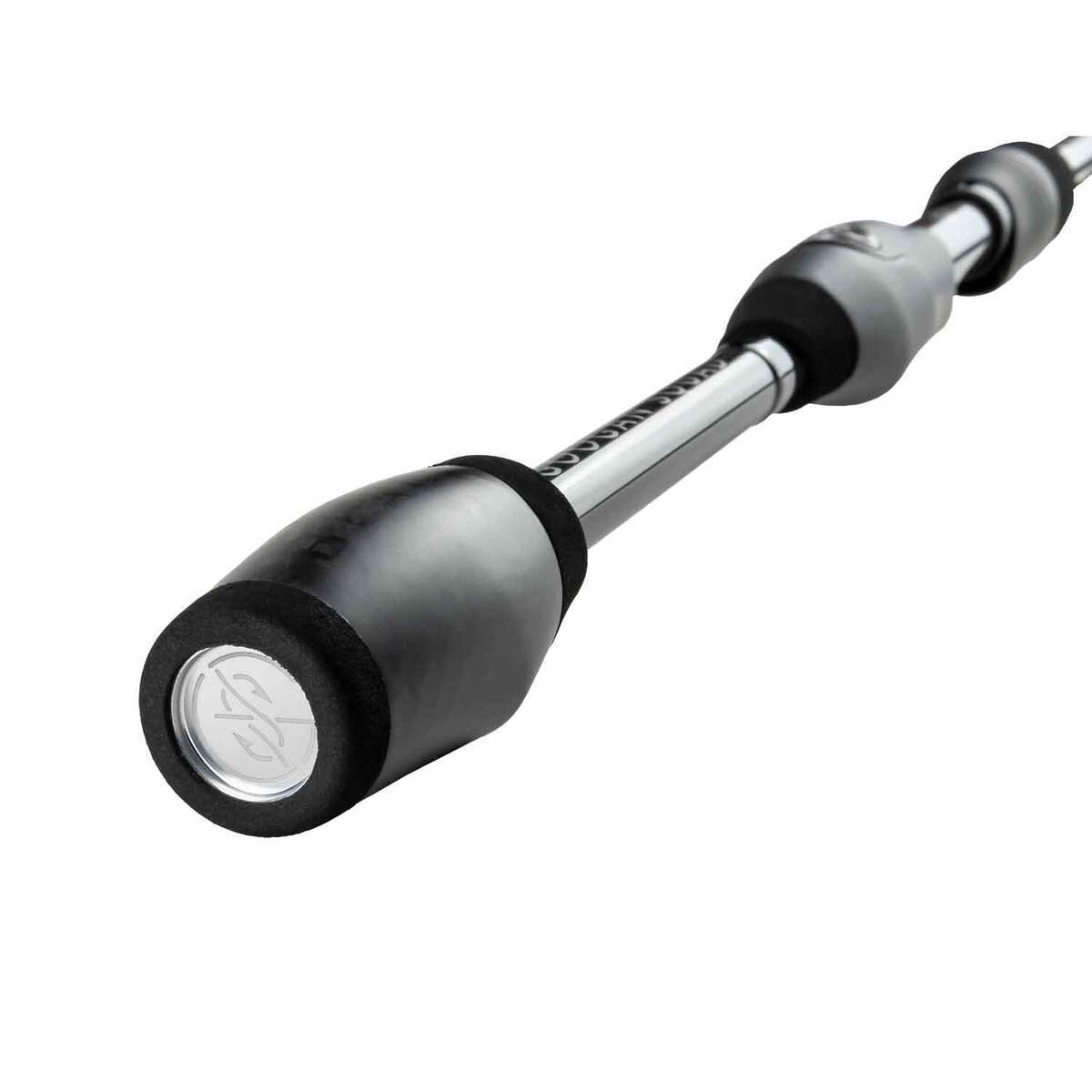 Googan Squad Black Series Finesse Spinning Rod - 6ft 10in, Medium Power, Moderate Action, 1pc - Black Googan Squad Black Series Finesse Spinning Rod - 6ft 10in, Medium Power, Moderate Action, 1pc - Black