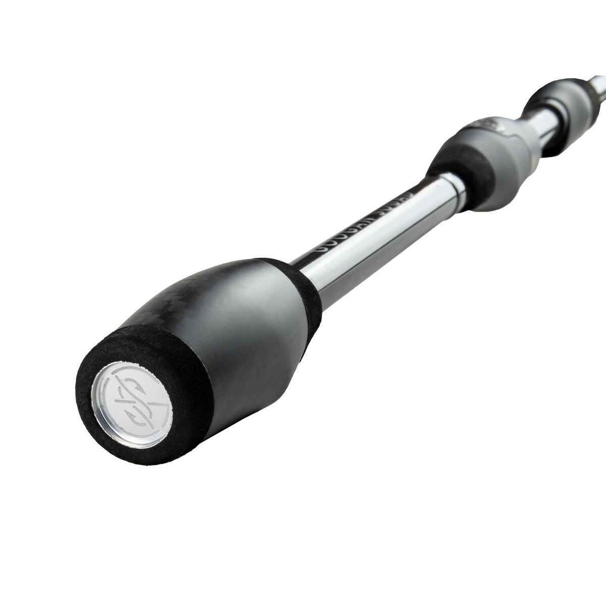 Googan Squad Black Series Go-To Spinning Rod - 7ft 2in, Medium Heavy Power, Fast Action, 1pc - Black Googan Squad Black Series Go-To Spinning Rod - 7ft 2in, Medium Heavy Power, Fast Action, 1pc - Black