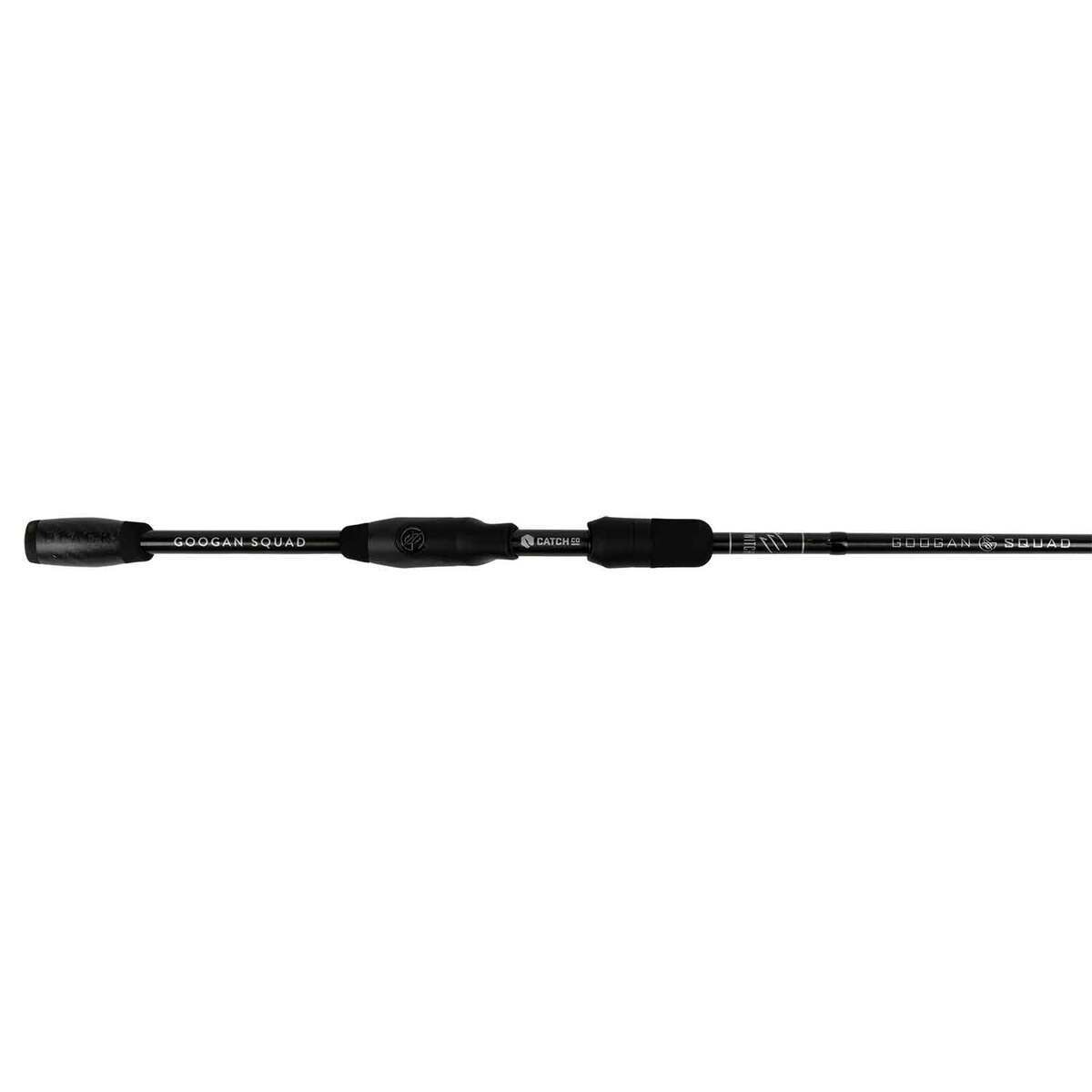 Googan Squad Black Series Twitch Casting Rod - 6ft 9in Medium Power, Moderate Action, 1pc - Black Googan Squad Black Series Twitch Casting Rod - 6ft 9in Medium Power, Moderate Action, 1pc - Black