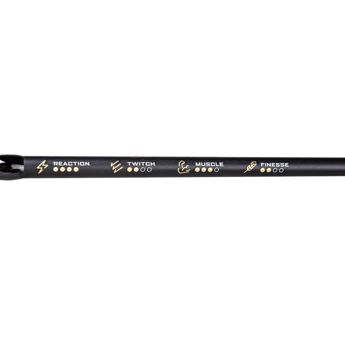 Googan Squad Gold Series Reaction Casting Rod - 7ft 2in, Medium Power, Moderate Action, 1pc Googan Squad Gold Series Reaction Casting Rod - 7ft 2in, Medium Power, Moderate Action, 1pc