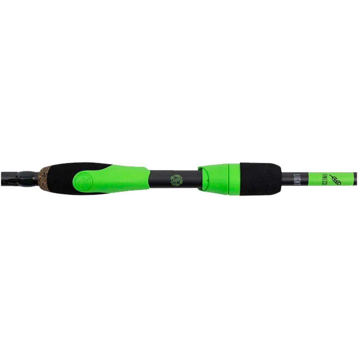 Googan Squad Green Series Finesse Light Spinning Rod - 6ft 10in, Medium Power, Moderate Action, 1pc Googan Squad Green Series Finesse Light Spinning Rod - 6ft 10in, Medium Power, Moderate Action, 1pc