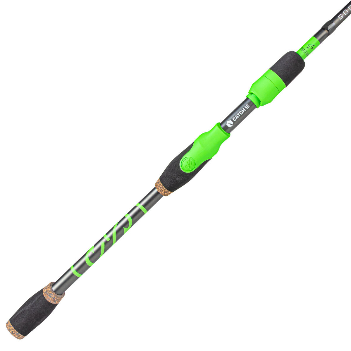 Googan Squad Green Series Reaction Casting Rod - 7ft 2in, Medium Power. Moderate Action, 1pc Googan Squad Green Series Reaction Casting Rod - 7ft 2in, Medium Power. Moderate Action, 1pc