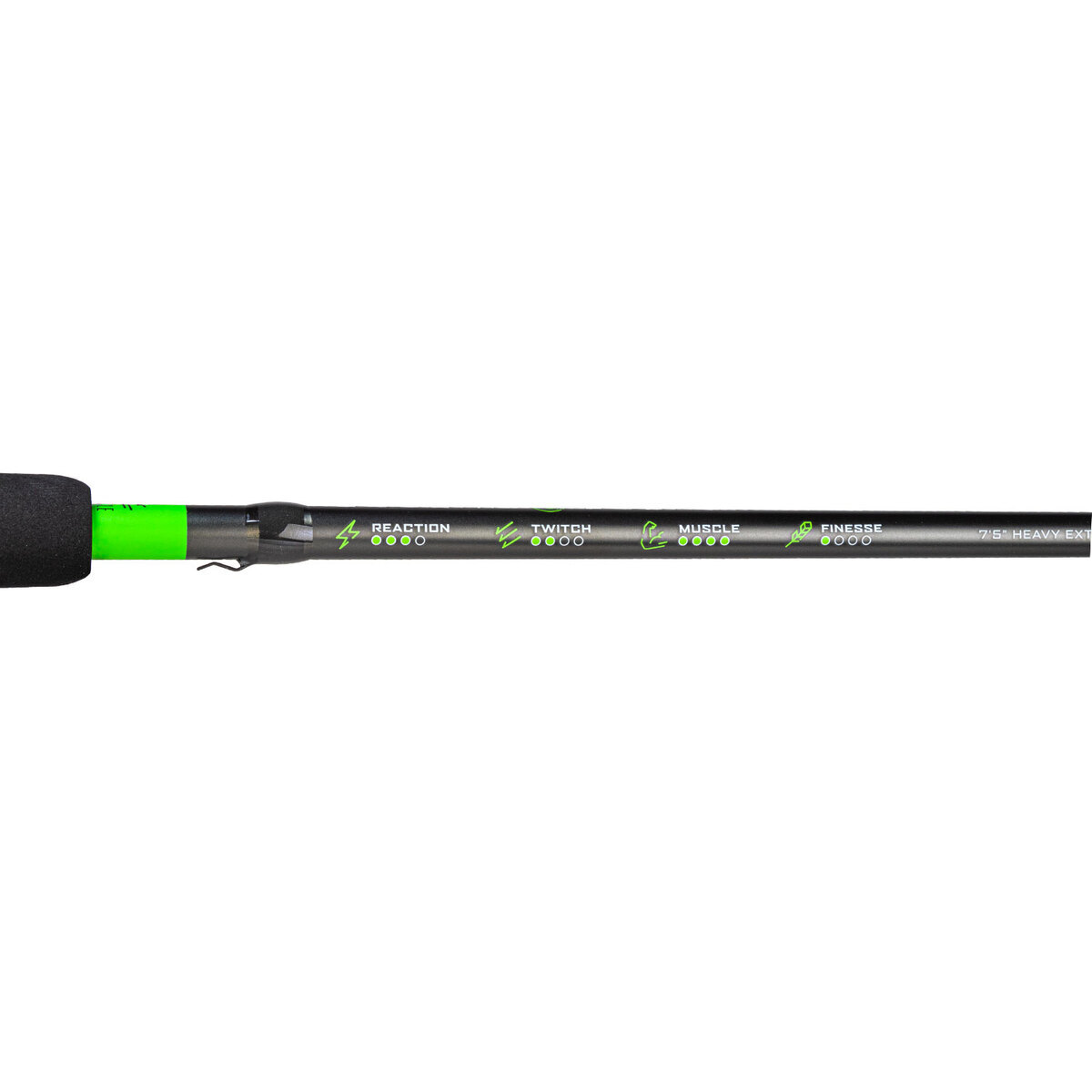 Googan Squad Green Serires Muscle Casting Rod - 7ft 5in, Heavy Power, Extra Fast Action, 1pc Googan Squad Green Serires Muscle Casting Rod - 7ft 5in, Heavy Power, Extra Fast Action, 1pc