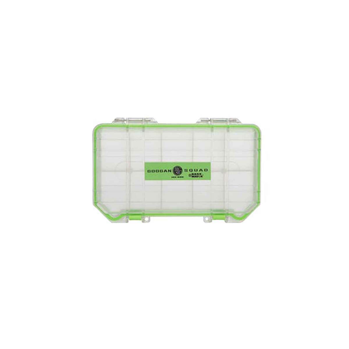 Googan Squad Ice Box 1800 Tackle Utility Box by Bass Mafia - Clear - Clear Googan Squad Ice Box 1800 Tackle Utility Box by Bass Mafia - Clear - Clear