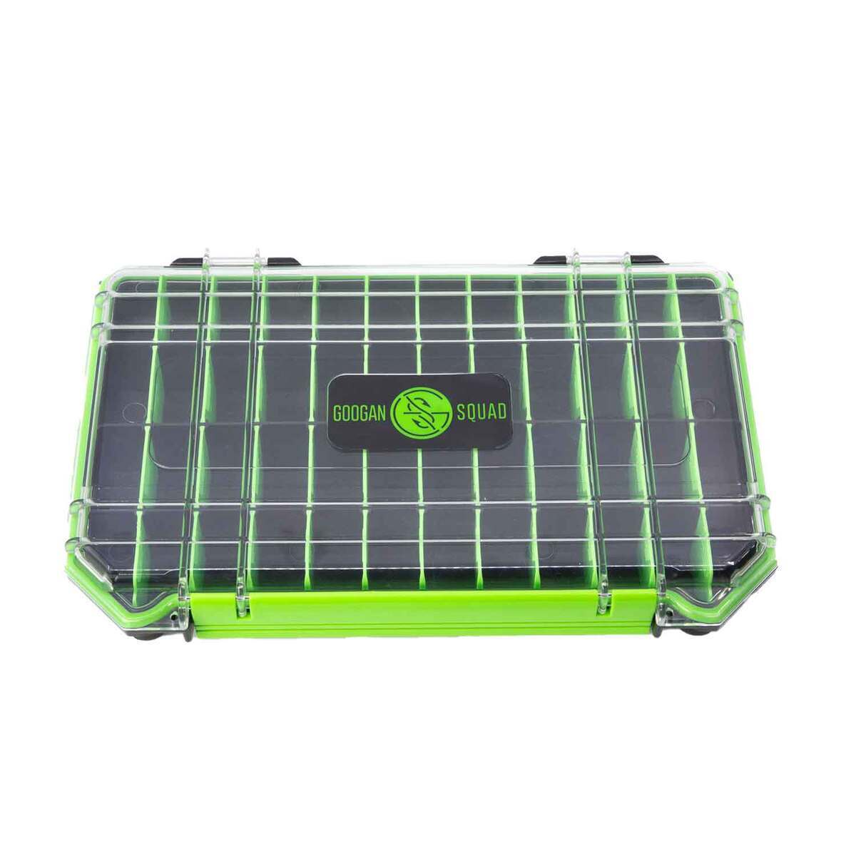 Googan Squad X Bass Mafia 3700 Coffin 2.0 Tackle Box - Green & Black - Green & Black Googan Squad X Bass Mafia 3700 Coffin 2.0 Tackle Box - Green & Black - Green & Black