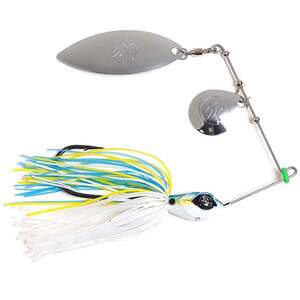 Googan Squad Zinger Double-Bladed Spinnerbait - Sexy Shad, 3/8oz