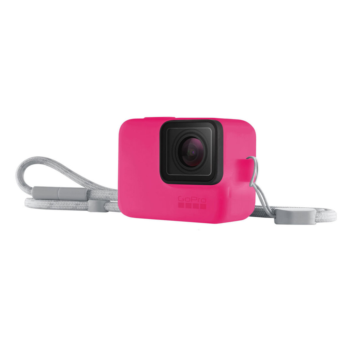 GoPro HERO8 Sleeve + Lanyard - Electric Pink - Pink | Sportsman's Warehouse