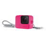 GoPro HERO8 Sleeve + Lanyard - Electric Pink - Pink