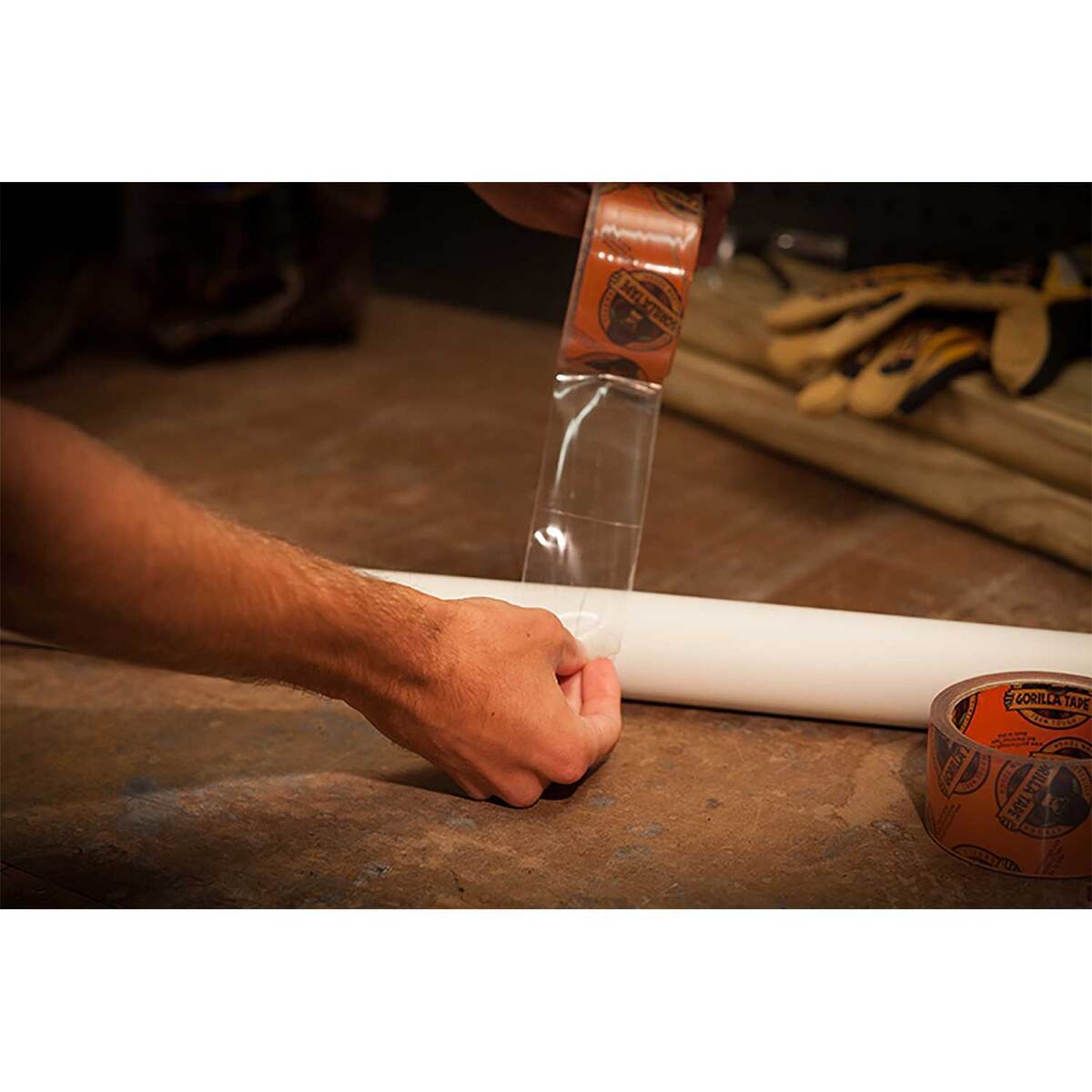 Gorilla Glue Crystal Clear Gorilla Tape - Clear 1.88in x 27ft Gorilla Glue Crystal Clear Gorilla Tape - Clear 1.88in x 27ft