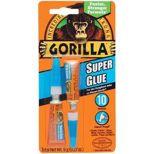 Gorilla Glue Super Glue 2 Pack