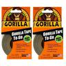 Gorilla Tape - Tough and Durable Tape - Black 1 in x 30 ft.