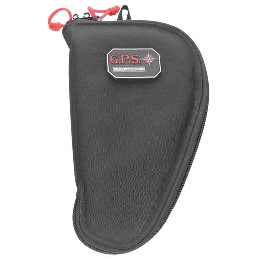GPS Contoured Discreet 5in Pistol Case – Black – Black