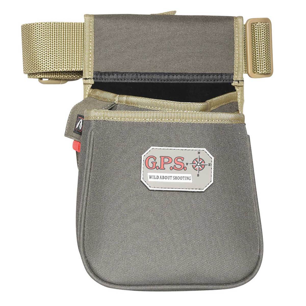 GPS Contoured Double Shotshell Pouch - Rifle Green/Khaki - Rifle Green/Khaki GPS Contoured Double Shotshell Pouch - Rifle Green/Khaki - Rifle Green/Khaki