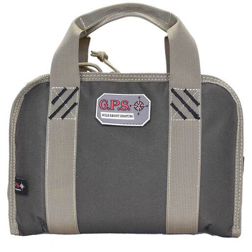 GPS Double Compact 11in Handgun Case – Green