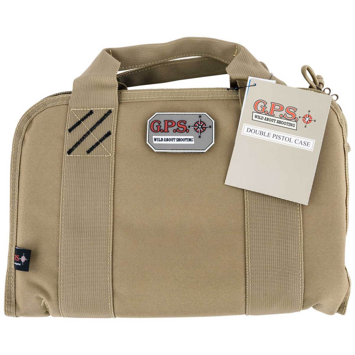 GPS Double 13in Pistol Case - Tan GPS Double 13in Pistol Case - Tan
