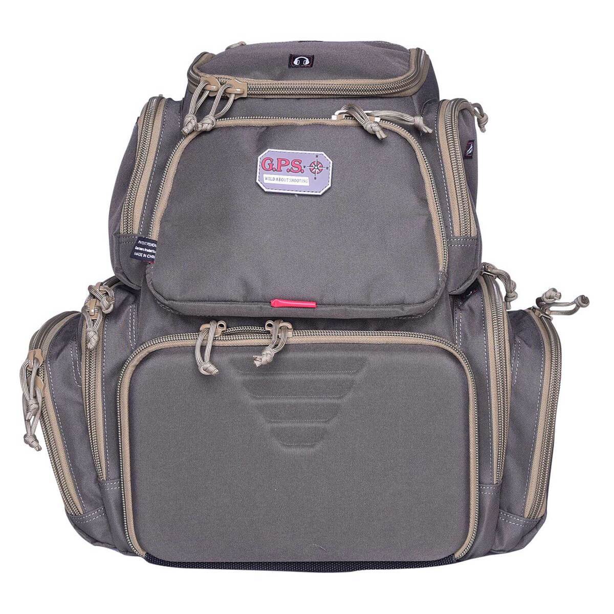 GPS Handgunner Backpack With Cradle - Rifle Green/Khaki - Green GPS Handgunner Backpack With Cradle - Rifle Green/Khaki - Green