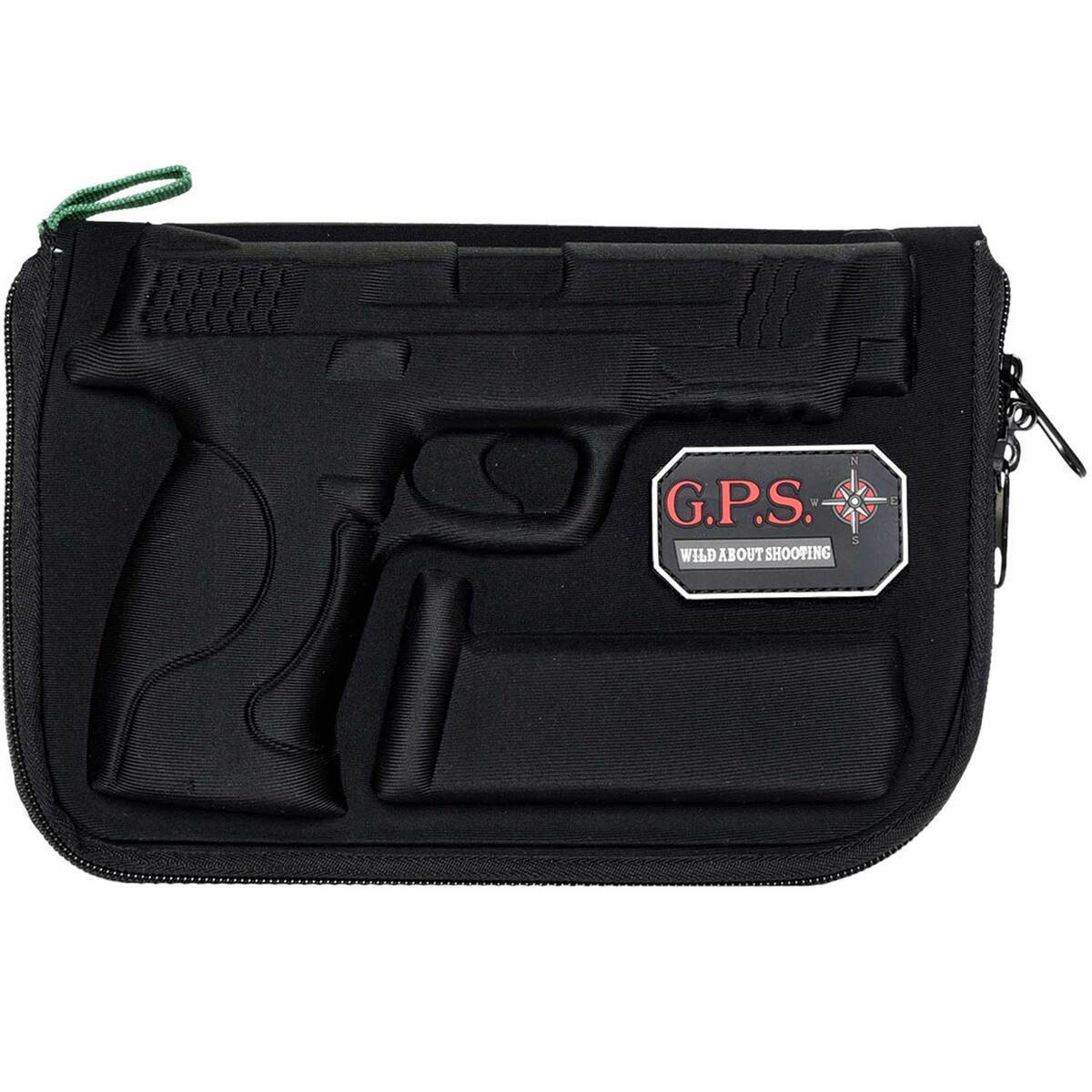 GPS Custom Molded Full Size 9in Pistol Case - Black GPS Custom Molded Full Size 9in Pistol Case - Black