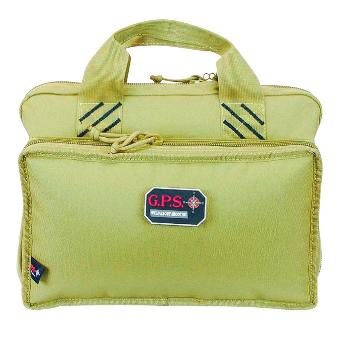GPS Quad Pistol Range Bag - Tan - Tan GPS Quad Pistol Range Bag - Tan - Tan