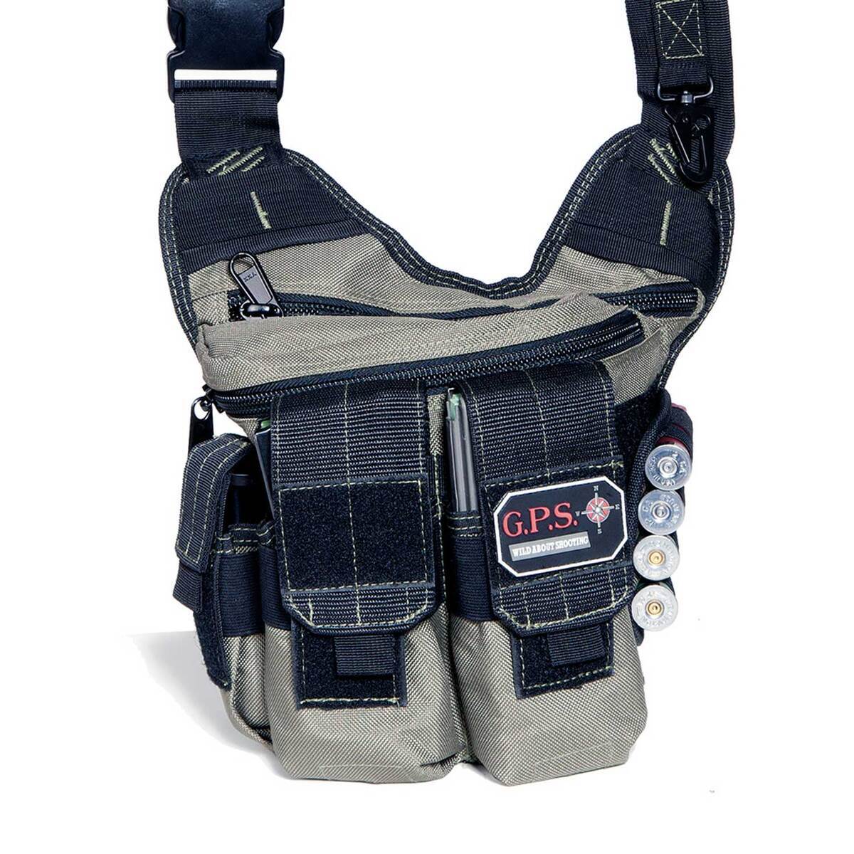 GPS Rapid Deployment Sling Pack - Rifle Green/Khaki - Gray GPS Rapid Deployment Sling Pack - Rifle Green/Khaki - Gray