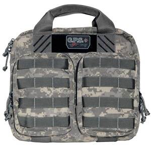 GPS Tactical Double 11in Pistol Range Bag