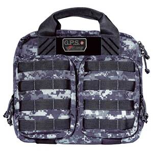 GPS Tactical 11in Double Pistol Range Bag