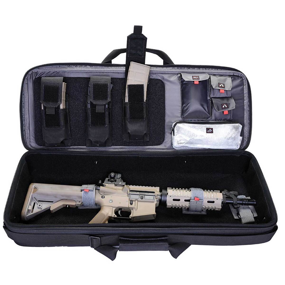 GPS Tactical Hardsided Special Weapons Case - Black - Black GPS Tactical Hardsided Special Weapons Case - Black - Black