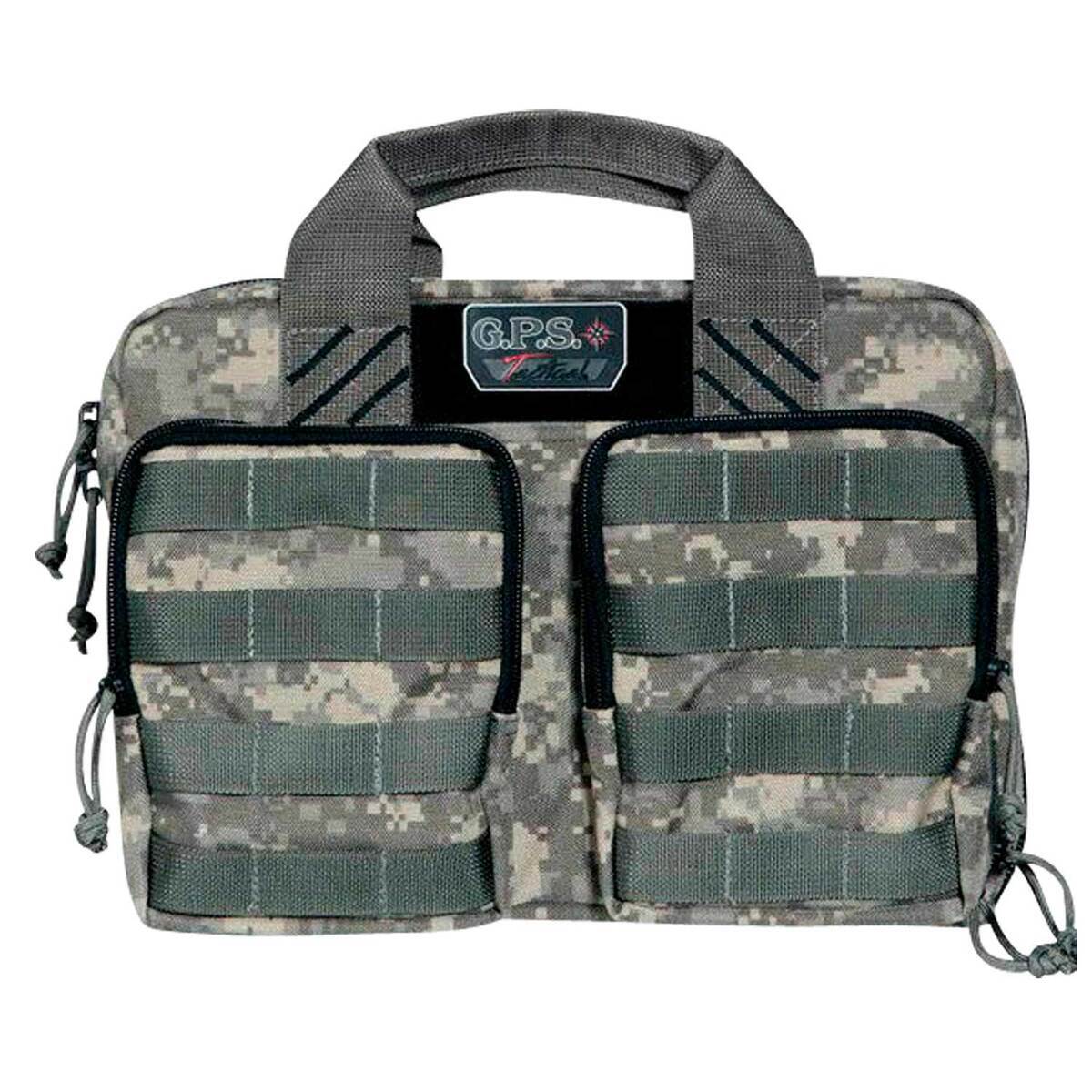 GPS Tactical Quad 2 14in Handgun Range Bag - Fall Digital Camo GPS Tactical Quad 2 14in Handgun Range Bag - Fall Digital Camo
