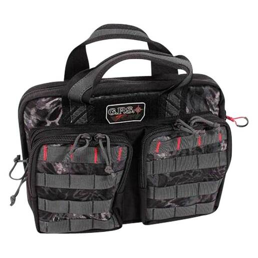 GPS Tactical Quad Pistol Range Bag – PRYM1 Blackout – PRYM1 Blackout