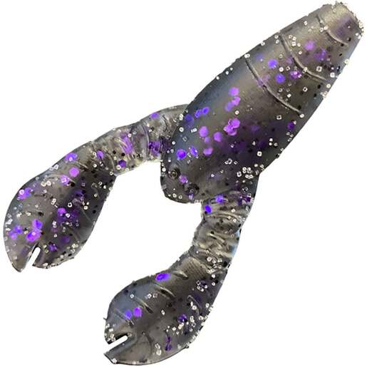 Great Lakes Finesse Snack Craw Bait – 6 Pack – Matte Black