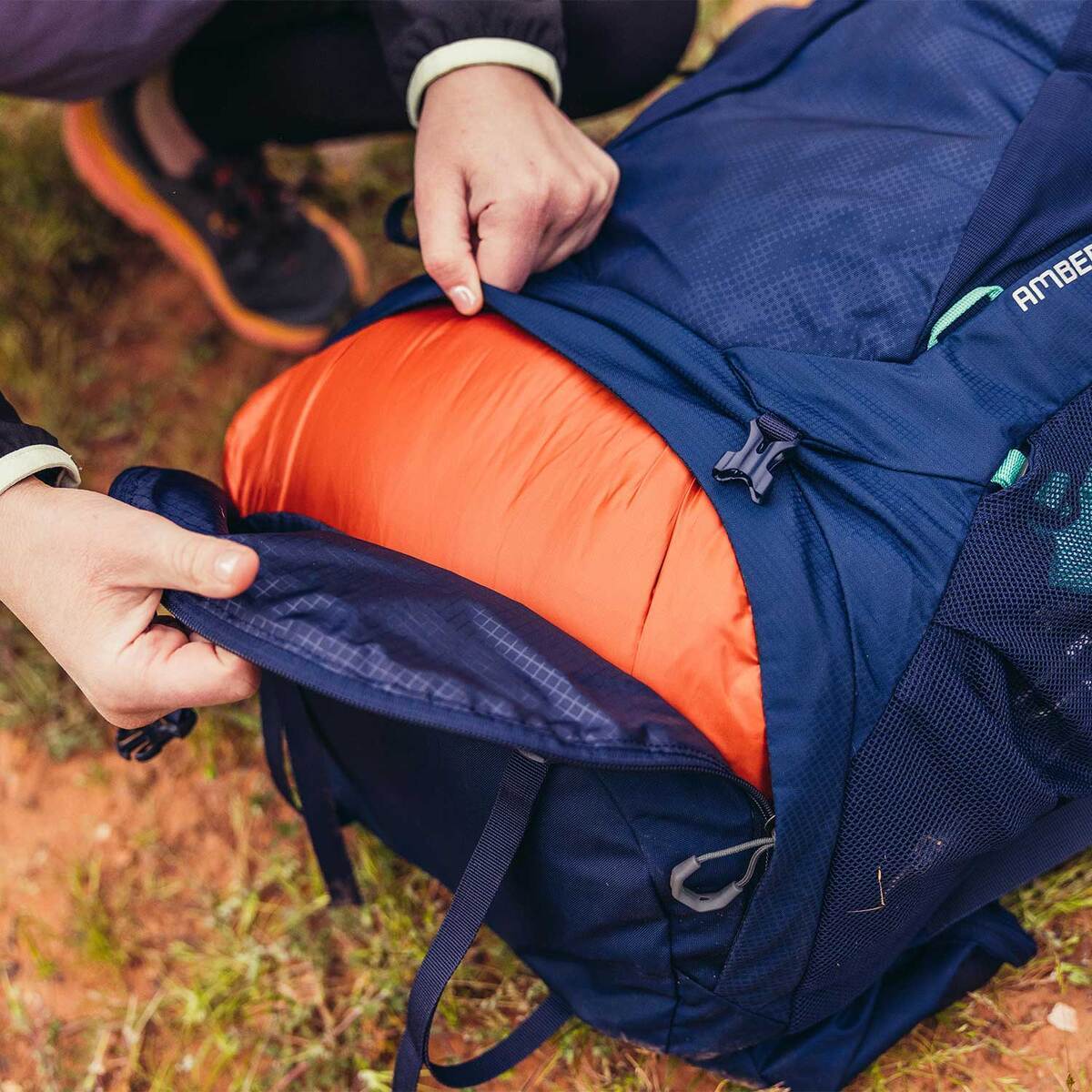 Gregory Amber 68 Liter Backpacking Pack - Artic Navy - Artic Navy One Size Gregory Amber 68 Liter Backpacking Pack - Artic Navy - Artic Navy One Size