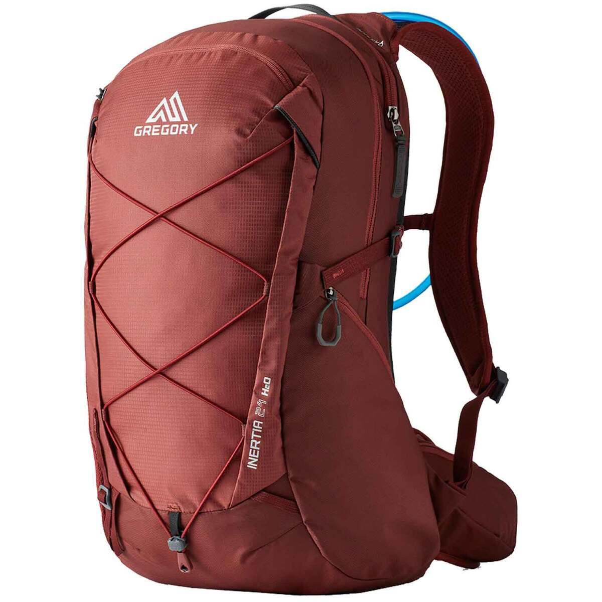 Gregory Inertia 24 H2O 24 Liter Hydration Backpack - Brick Red - Brick Red Gregory Inertia 24 H2O 24 Liter Hydration Backpack - Brick Red - Brick Red