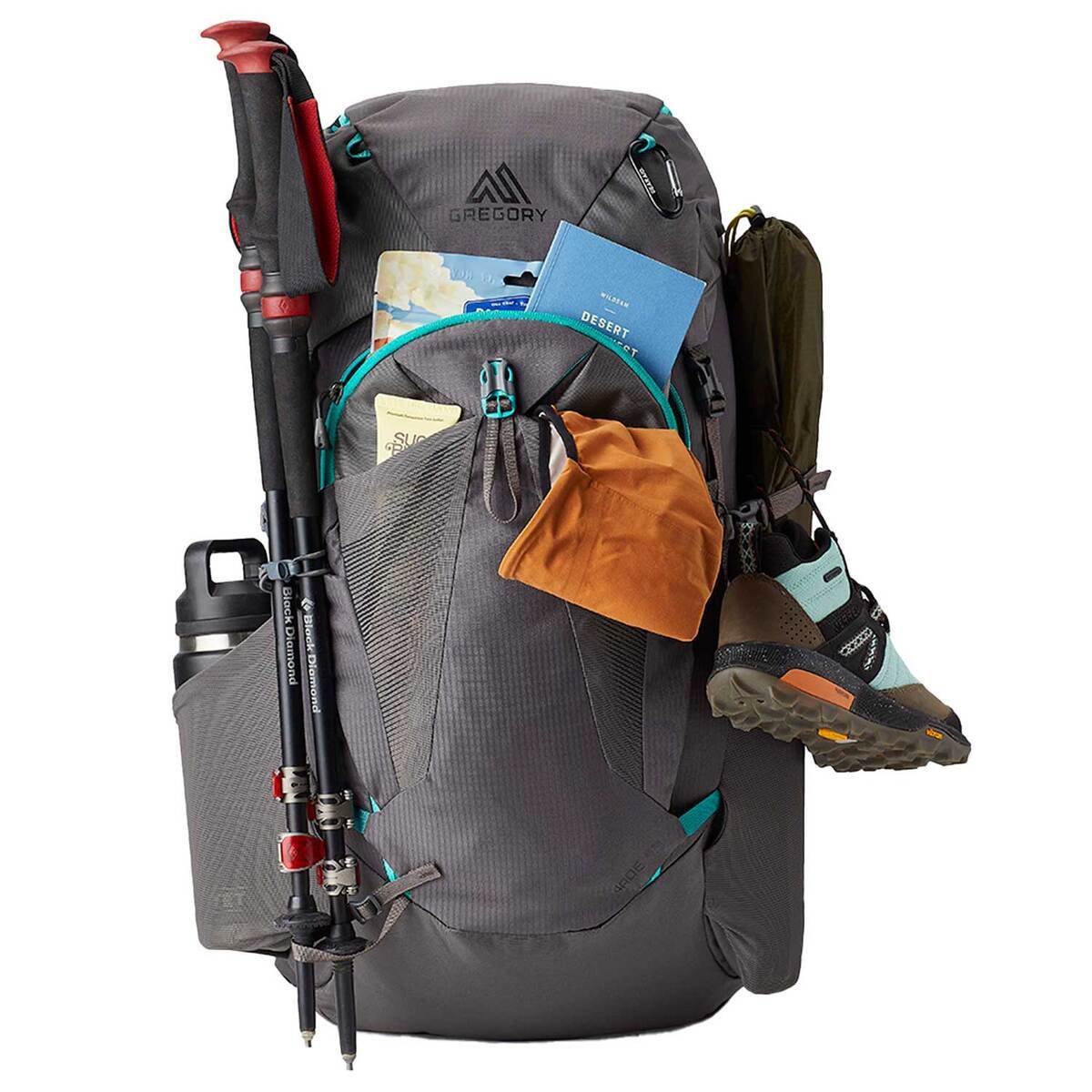 Gregory Jade 43 Liter Backpacking Pack - Mist Grey, S/M - Mist Grey S/M Gregory Jade 43 Liter Backpacking Pack - Mist Grey, S/M - Mist Grey S/M