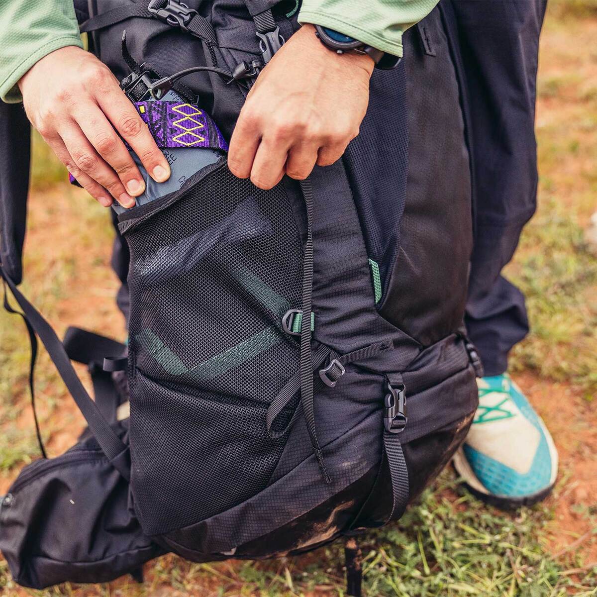 Gregory Stout 70 Liter Men's Backpacking Pack - Forest Black - Forest Black One Size Gregory Stout 70 Liter Men's Backpacking Pack - Forest Black - Forest Black One Size