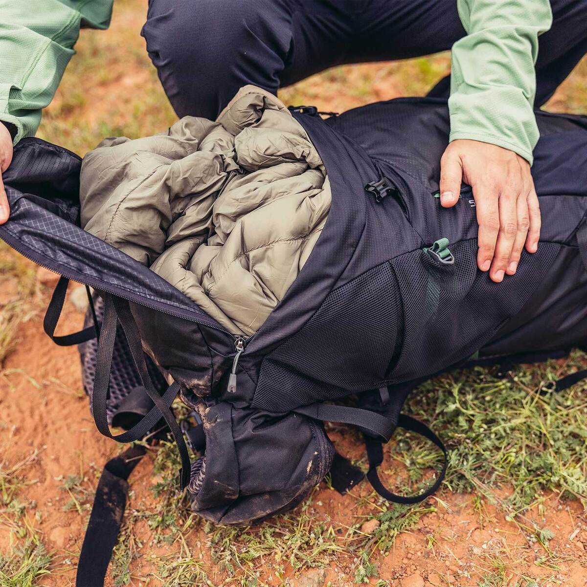 Gregory Stout 70 Liter Men's Backpacking Pack - Forest Black - Forest Black One Size Gregory Stout 70 Liter Men's Backpacking Pack - Forest Black - Forest Black One Size