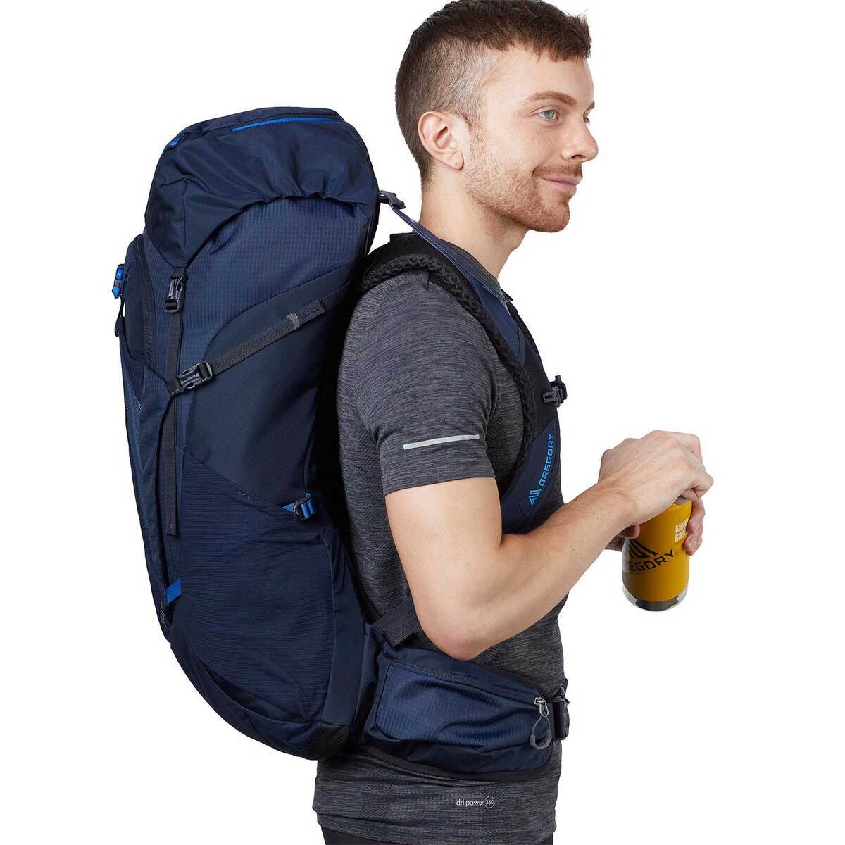 Gregory Zulu 45 Liter Backpacking Pack - Halo Blue, M/L - Halo Blue M/L Gregory Zulu 45 Liter Backpacking Pack - Halo Blue, M/L - Halo Blue M/L