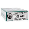 Grizzly 308 Winchester 180Gr SP Rifle Ammo - 20 Rounds