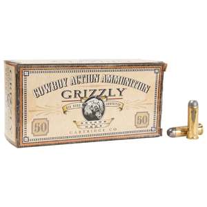 Grizzly Cartridge 38 Special 125gr RNFP Handgun Ammo - 50 Rounds