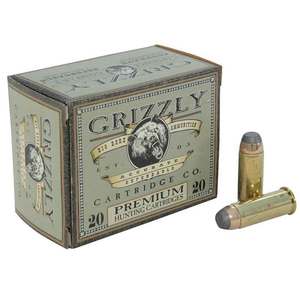 Grizzly Cartridge 44 Magnum 200gr RNFP Handgun Ammo - 50 Rounds