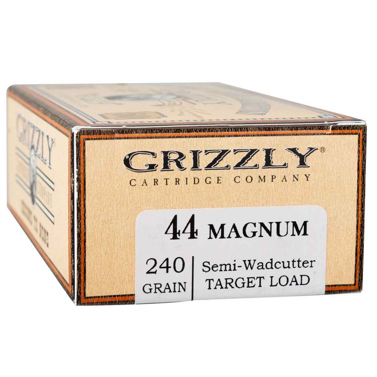 Grizzly Cartridge 44 Magnum 240gr SWC Handgun Ammo - 50 Rounds Grizzly Cartridge 44 Magnum 240gr SWC Handgun Ammo - 50 Rounds