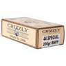 Grizzly Cartridge 44 Special 200gr RNFP Handgun Ammo - 50 Rounds